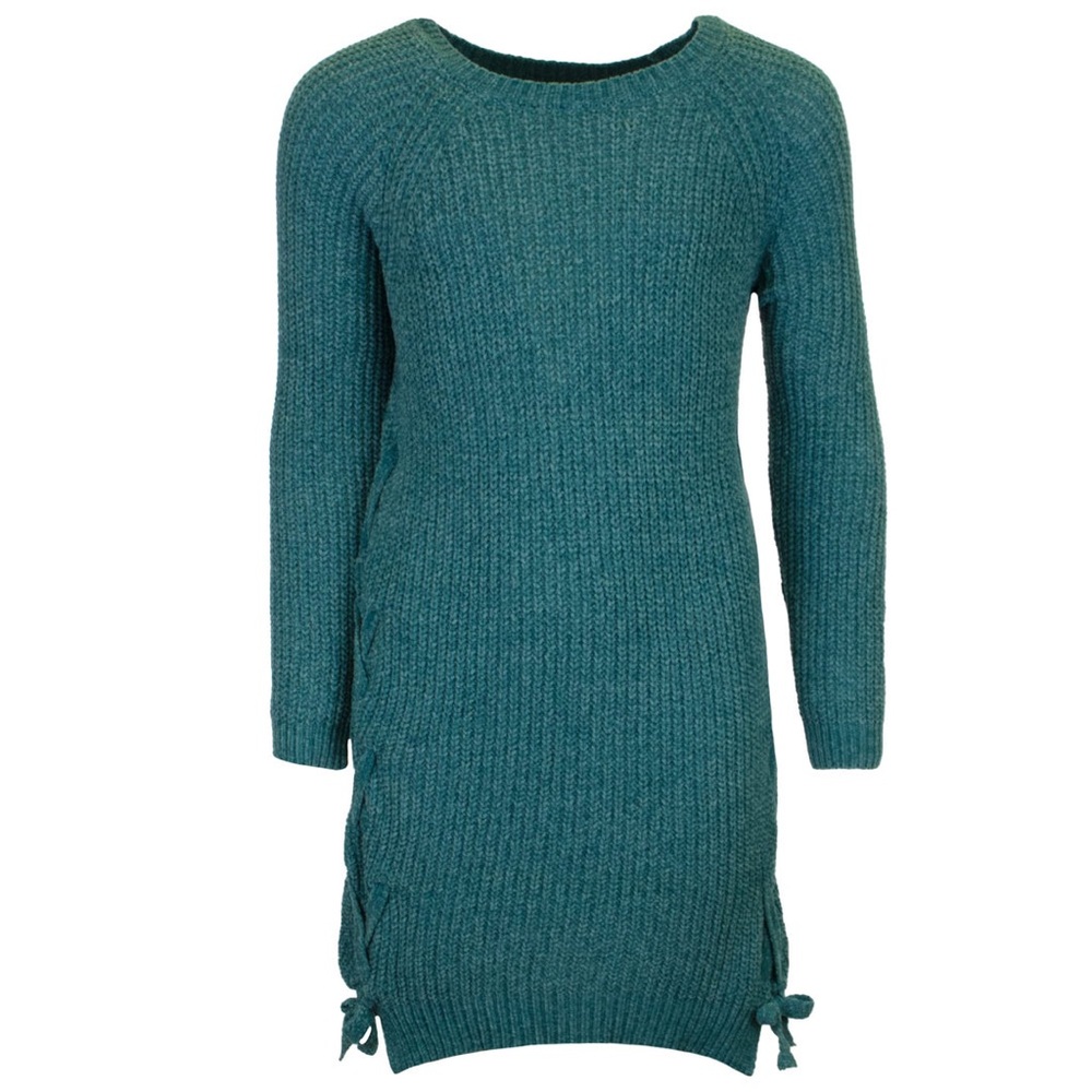 Tommy‎ Bahama Lace Up Sweater Dress for Girls Size 14
